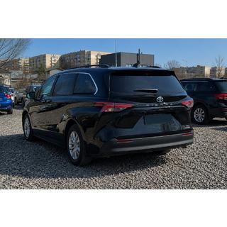 Integrované strešné lyžiny čierne OEM (hliník) Toyota Sienna 2020– fotografia 2