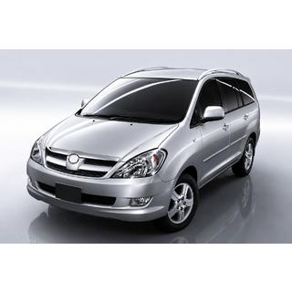 Integrované strešné lyžiny sivé OEM (hliník) Toyota Innova 2015– fotografia 1