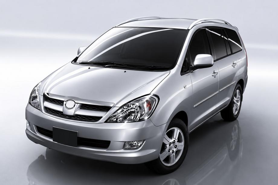 Toyota Innova 2015– Integrované strešné lyžiny sivé OEM (hliník) Image