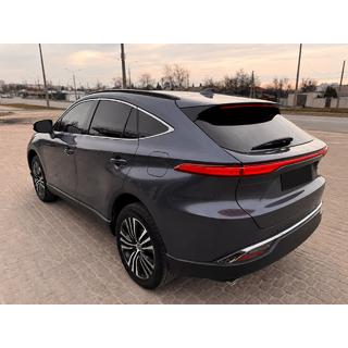 Integrované strešné lyžiny, čierne OEM (hliník, montáž lepením) Toyota Venza 2020– fotografia 1