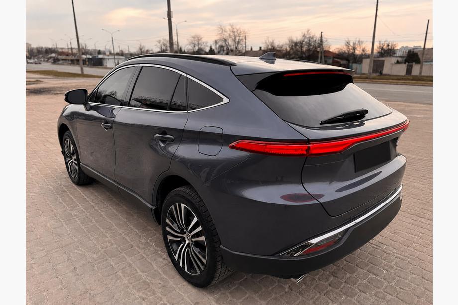 Toyota Venza 2020– Integrované strešné lyžiny, čierne OEM (hliník, montáž lepením) Image