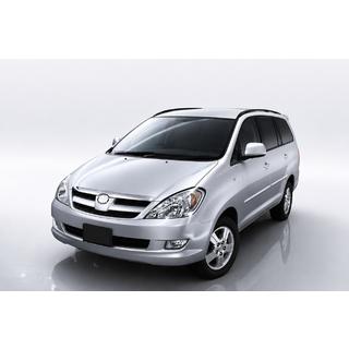 Integrované strešné lyžiny čierne OEM (hliník) Toyota Innova 2015– fotografia 1