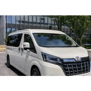 Integrované strešné lyžiny sivé OEM (2019-, short, hliník) Toyota HiAce fotografia 2