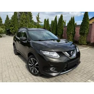 Čierne OEM strešné lyžiny (pre X-trail, hliník) fotografia 2