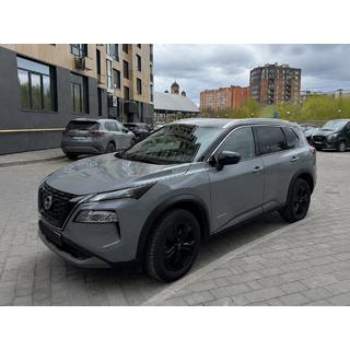 Integrované strešné lyžiny sivé OEM (ABS plast) Nissan X-trail T33/Rogue 2022– fotografia 2