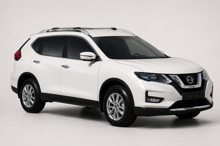Nissan X-trail T33/Rogue 2022– OEM strešné lyžiny sivé (ABS plast, montáž lepením) Fotografia 1