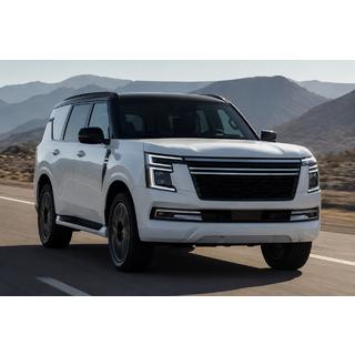 Integrované strešné lyžiny čierne OEM (hliník) Nissan Patrol Y63 2025– fotografia 3