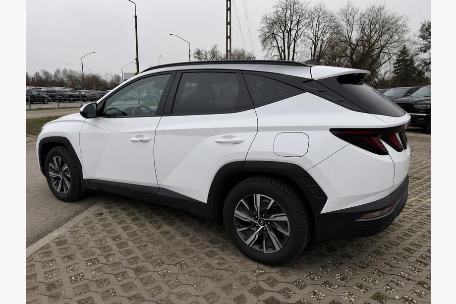 Hyundai Tucson NX4 2021– Integrované strešné lyžiny čierne OEM (Long, hliník, lepená montáž) Fotografia 1