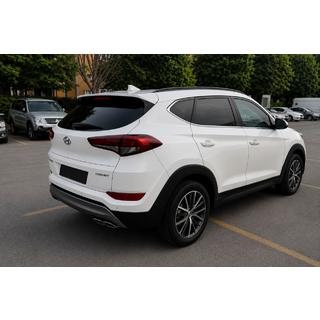 Integrované strešné lyžiny, čierne OEM (ABS plast, lepená montáž) Hyundai Tucson TL 2016–2021 fotografia 1