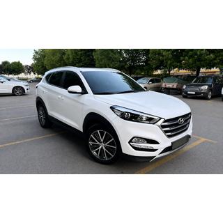 Integrované strešné lyžiny sivé OEM (ABS plast, montáž lepením) Hyundai Tucson TL 2016–2021 fotografia 2