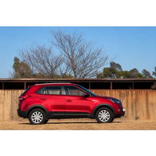 Integrované strešné lyžiny sivé OEM (ABS plast, montáž lepením) Hyundai Creta 2014–2020 fotografia 1