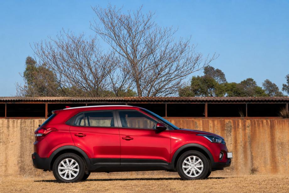 Hyundai Creta 2014–2020 Integrované strešné lyžiny sivé OEM (ABS plast, montáž lepením) Image