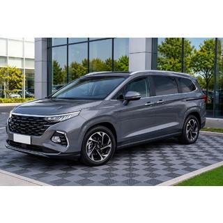 Integrované strešné lyžiny sivé OEM (ABS plast, montáž lepením) Hyundai Custo 2021– fotografia 1