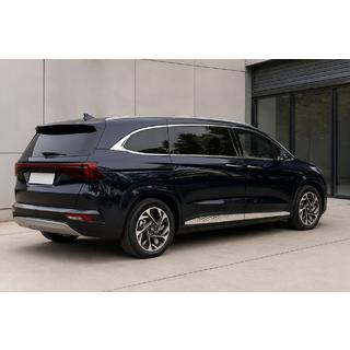 Integrované strešné lyžiny sivé OEM (ABS plast, montáž lepením) Hyundai Custo 2021– fotografia 2