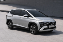Hyundai Stargazer 2022– Integrované strešné lyžiny sivé OEM (hliník) fotografia 2