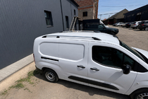 Citroen Berlingo/Multispace 2018– Chrómové strešné lyžiny (turecký dizajn) Dlhé, kovové pätky fotografia 1