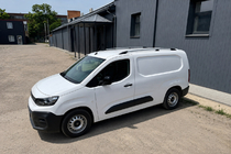 Citroen Berlingo/Multispace 2018– Chrómové strešné lyžiny (turecký dizajn) Dlhé, kovové pätky fotografia 2