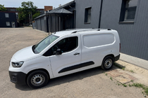 Citroen Berlingo/Multispace 2018– Chrómové strešné lyžiny (turecký dizajn) Dlhé, kovové pätky fotografia 5