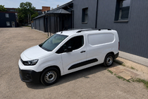 Citroen Berlingo/Multispace 2018– Čierne strešné lyžiny (turecký dizajn) Štandardná, plastové pätky fotografia 6