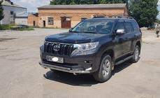 Toyota Land Cruiser Prado 150 2009–2023 Predný ochranný rám ST014 (nerez) 60/60 mm fotografia 9