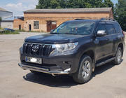 Toyota Land Cruiser Prado 150 2009–2023 Predný ochranný rám ST014 (nerez) 60/60 mm fotografia 10