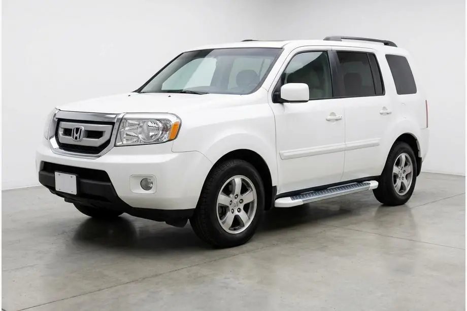 Honda Pilot 2008–2015 Bočné nášľapy Allmond White (2 ks, hliník) Image