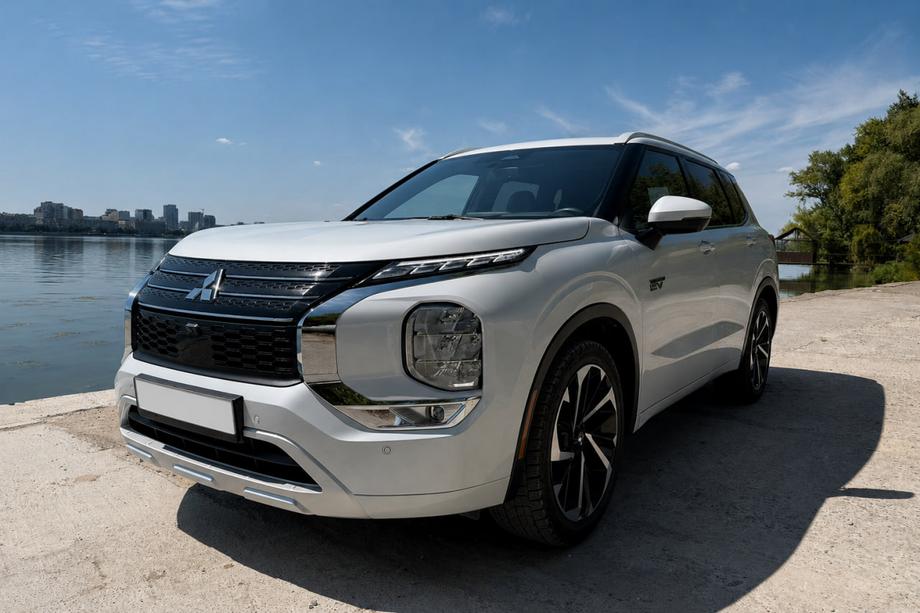 Mitsubishi Outlander 2021– Integrované strešné lyžiny sivé OEM (hliník) Fotografia 2