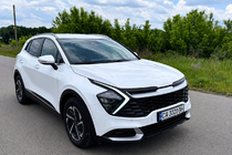 Kia Sportage 2021– Integrované strešné lyžiny sivé OEM (ABS plast, montáž lepením) fotografia 1