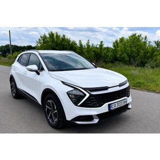 Integrované strešné lyžiny sivé OEM (ABS plast, montáž lepením) Kia Sportage 2021– fotografia 1
