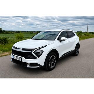 Integrované strešné lyžiny sivé OEM (ABS plast, montáž lepením) Kia Sportage 2021– fotografia 2
