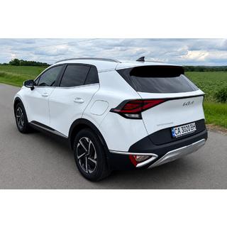 Integrované strešné lyžiny sivé OEM (ABS plast, montáž lepením) Kia Sportage 2021– fotografia 3