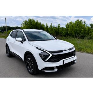 Integrované strešné lyžiny, čierne OEM (ABS plast, lepená montáž) Kia Sportage 2021– fotografia 1