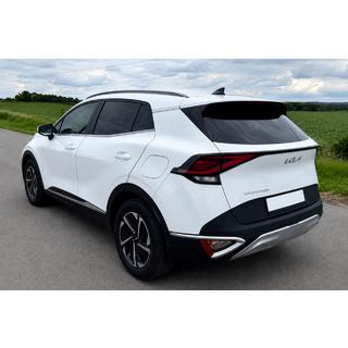 Integrované strešné lyžiny, čierne OEM (ABS plast, lepená montáž) Kia Sportage 2021– fotografia 2