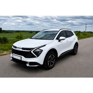 Integrované strešné lyžiny, čierne OEM (ABS plast, lepená montáž) Kia Sportage 2021– fotografia 3