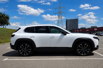 Mazda CX-50 2022– Sivé OEM strešné lyžiny (hliník, montáž lepením) fotografia 1
