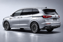 Volkswagen Viloran 2020– Integrované strešné lyžiny sivé OEM (hliník, montáž lepením) fotografia 1