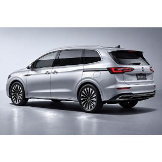 Integrované strešné lyžiny sivé OEM (hliník, montáž lepením) Volkswagen Viloran 2020– fotografia 1