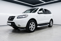 Hyundai Santa Fe 2 2006–2012 Bočné nášľapy Allmond White (2 ks, hliník) fotografia 1
