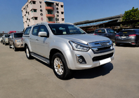 Isuzu D-Max 2011–2019 OEM strešné lyžiny sivé (ABS plast, montáž lepením) fotografia 1