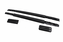 Isuzu D-Max 2011–2019 Strešné lyžiny čierne OEM (hliník) fotografia 2