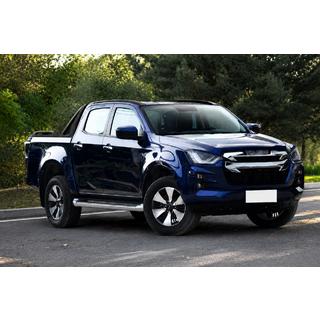 Strešné lyžiny čierne OEM (hliník) Isuzu D-Max 2011–2019 fotografia 1