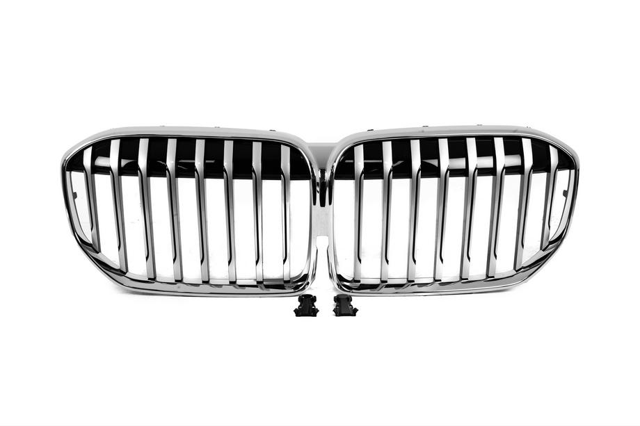 BMW 7. séria G11/G12 2015–2022 Obličková maska 1 Bar (2019-2022, Chrome) Image