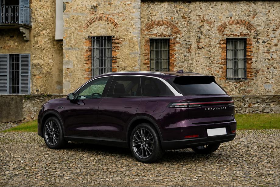 Leapmotor C10 2024– Sivé OEM strešné lyžiny (hliník, montáž lepením) Image