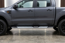 Mazda BT-50 2007–2012 Mevsim Grey bočné nášľapy (2 ks, hliník) fotografia 1