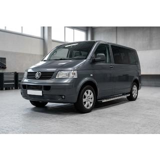 Bočné nášľapy BlackLine (2 ks, hliník) Volkswagen T5 Multivan 2003–2010 fotografia 3