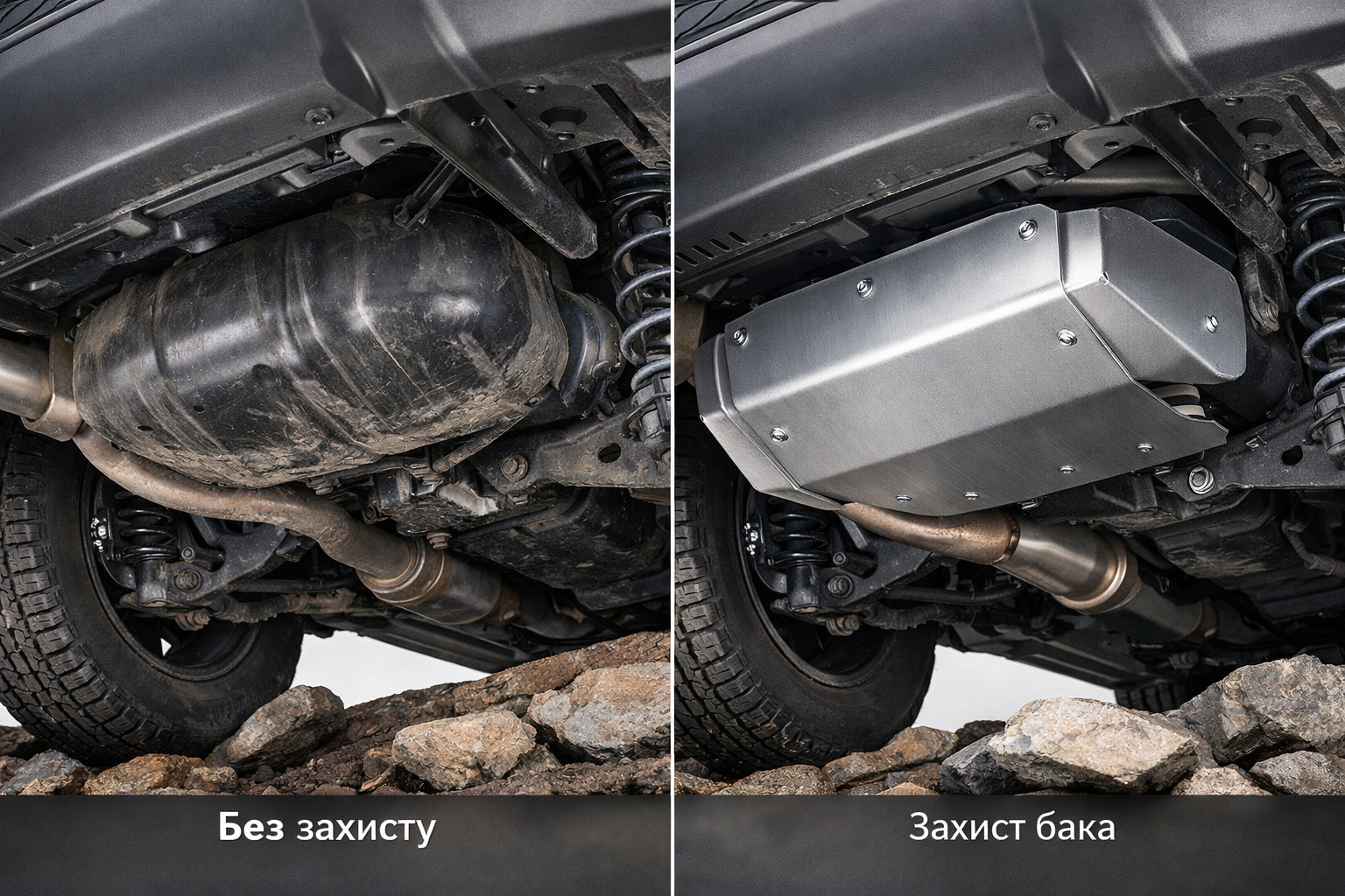 Ochrana nádrže pre crossover alebo SUV: komu je naozaj potrebná