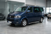Volkswagen T5 2010–2015 Bočné nášľapy BlackLine (2 ks, hliník) fotografia 2