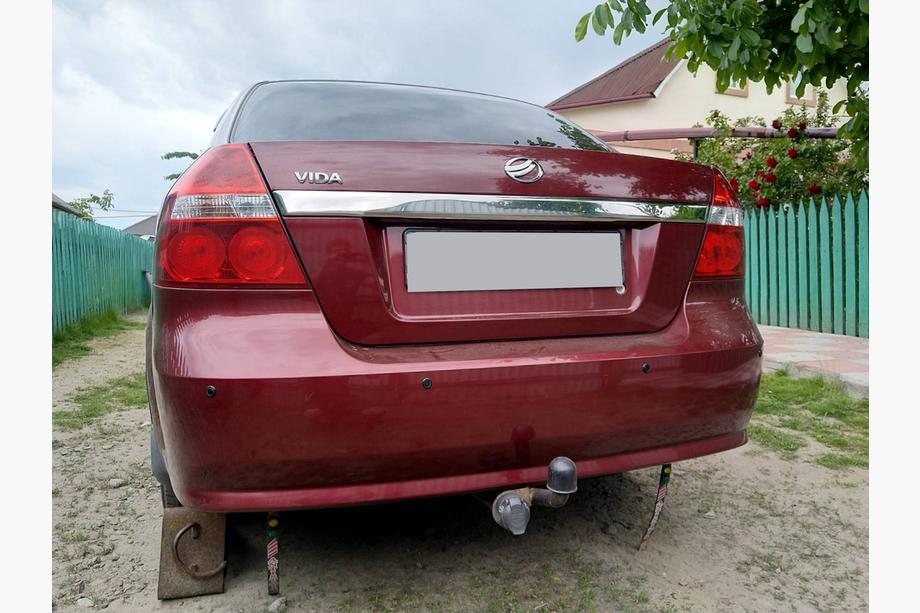 Chevrolet Aveo T250 2005–2011 Zadná lišta (nerez) Image
