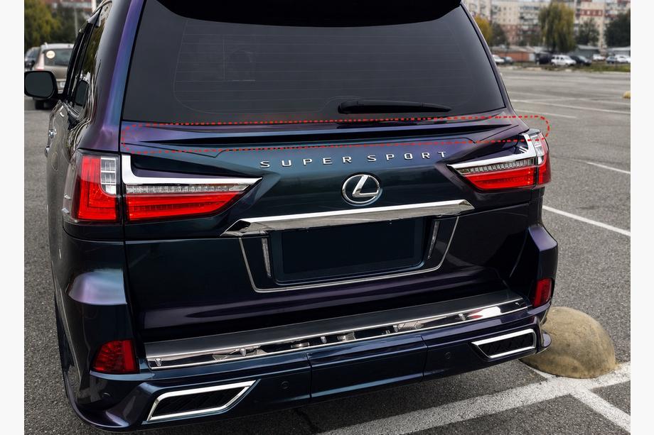 Lexus LX570/450d 2008–2022 Spojler pre upravené autá 2019 (stredný) Image