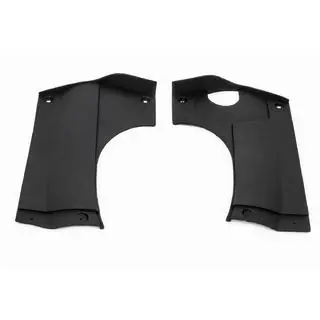 Plastové kryty pod kapotu, sada 2 ks (jeden s okrúhlym výrezom) Lexus LX570/450d 2008–2022